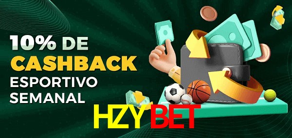 10% de bônus de cashback na HZYBET